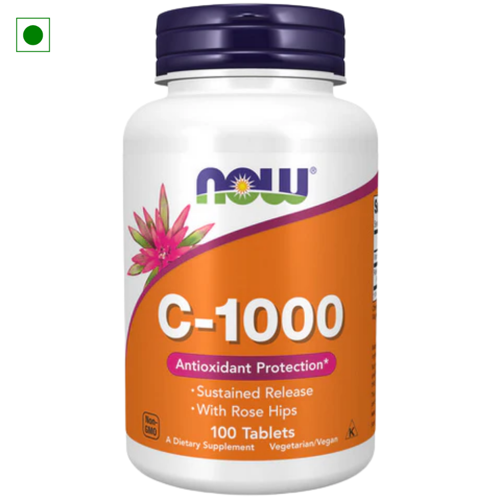 NOW Foods, Vitamin C-1000, Sustained Release, 100 Tablets