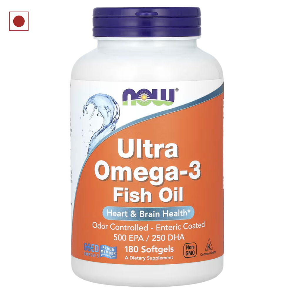 NOW Foods, Omega-3 Fish Oil, 100 Softgels