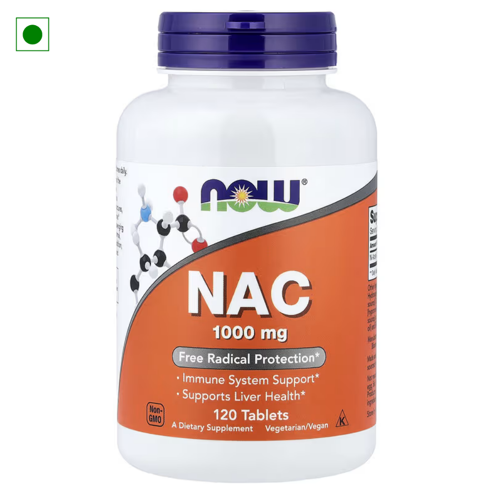 NOW Foods, N-Acetyl Cysteine (NAC), 1,000 mg, 120 Tablets